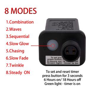 Guirnalda de Luces LED C9 Impermeables <span class=keywords><strong>ALADINO</strong></span>, 50 Luces por Tira, Base Plana, Decoración para Exteriores, Navidad, San Valentín, Pascua, 220V - Product Image 6