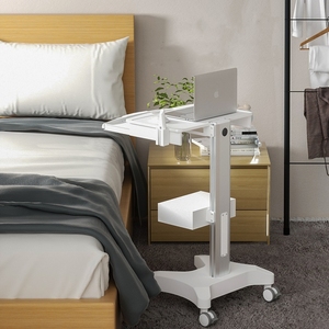 Carrello Dentale Mobile per Clinica Ospedaliera con Supporto per Scanner Orale e Laptop - Product Image 2