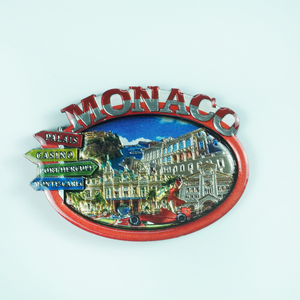 Imán para Refrigerador con Diseño del Monumento de Mónaco y Montecarlo, Recuerdo Turístico del Casino y Palacio de F1, Decoración para el Hogar, Regalo - Product Image 1