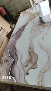 Vàng PVC tấm đá cẩm thạch PVC gạch ốp tường - Product Image 6