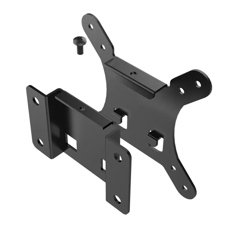 Suporte de parede do monitor pequeno da tv fixo, suporte de montagem de parede para tablet