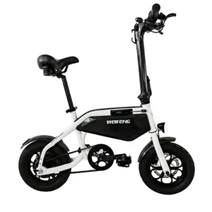 YIiyken Pedal baterai Lithium 36 Volt, sepeda listrik dapat dilipat olahraga