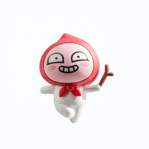 Personalizada de dibujos animados coreanos León melocotón estilo PVC juguetes para coche ambientador colgante adorno clip de perfume - Product Image 1