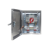 Armoire de commande ATS monophasée, coffret de commutation de transfert automatique, panneau ATS, équipement de distribution d'énergie