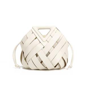 Nuevo Bolso de Mano Magnético con Cierre de Clip, Bolso de Mujer a la Moda, Bolso Tejido con Clip, Bolso Bandolera de Gran Capacidad para Damas - Product Image 6