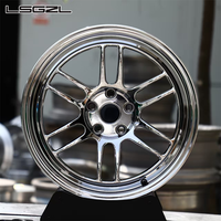 Vente Flash Jantes en Alliage Forgées Personnalisées de Luxe 19 20 22 Pouces Polies à Profil Profond 5x114.3 5x130 5x120 5x112 pour BMW Audi Nissan GTR