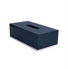 Caja de soporte de pañuelos lacada de alta calidad, acabado brillante artesanal de madera hecho a mano para decoración moderna del hogar - Product Image 5