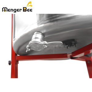 Mejor Precio: Extractor Manual de Miel Menger Bee de 8 Cuadros con Cesta Interior de Acero Inoxidable, Separador de Miel Reversible - Product Image 4