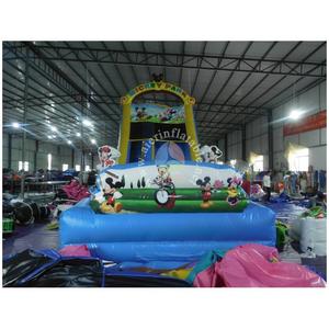 Toboggan gonflable de rebond de dessin animé <span class=keywords><strong>Mickey</strong></span> sautant la souris et le toboggan rebondissant <span class=keywords><strong>Mickey</strong></span> Park toboggan et piscine pour enfants - Product Image 3