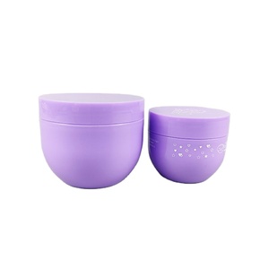 Récipients en forme de bol de pot en plastique PP cosmétique coloré personnalisé pour <span class=keywords><strong>baume</strong></span> nettoyant crème de soin - Product Image 1