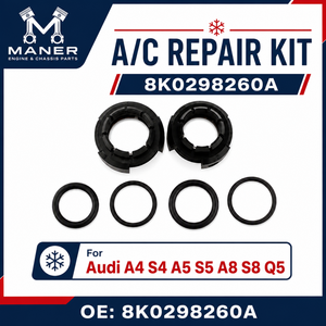 Kit de reparación de condensador de aire acondicionado MANER 8K0298260A compatible con Audi A4 A5 A8 Q5 S5, repuestos de aire acondicionado - Product Image 4