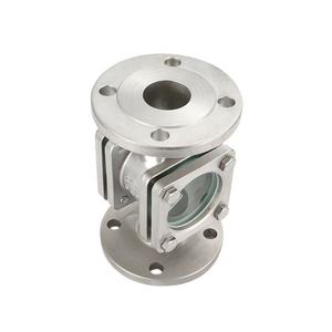 液体流量計 油水用 ステンレス鋼 フランジまたはネジ式流量計 - Product Image 1