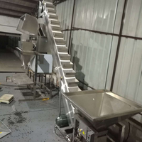 Machine de pesage semi-automatique pour l'industrie des snacks, des noix, des haricots, des céréales et des graines.