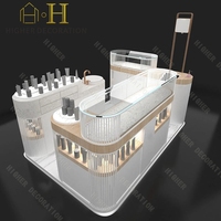 Présentoir de parfum personnalisé vitrine vitrine de parfum pour affichage de parfum vitrine kiosque