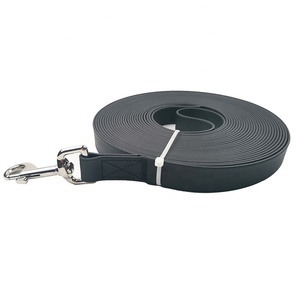 Luxus 10m lange PVC-beschichtete Hunde leine Wasserdicht Komfortable Hunde leine Schnell verschluss Personal isierte Hunde trainer Wahl - Product Image 4