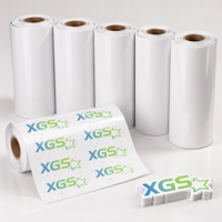 Autocollant XGS personnalisé avec logo, motif publicitaire imprimé pour véhicule, film adhésif pour carrosserie, autocollant de signalisation pour voiture