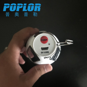 หลอดไฟ LED พลังงานแสงอาทิตย์ Poplor 7 12W ไฟฉุกเฉินสำหรับภายนอกอาคาร ชาร์จผ่าน USB โคมไฟสำหรับตั้งแคมป์ - Product Image 5