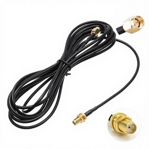Cable de Extensión de Radiofrecuencia (RF) RG174 de Macho a Hembra, Adaptador de Alimentación - Product Image 5