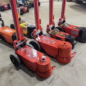 New 100ton không khí thủy lực <span class=keywords><strong>Jack</strong></span> Thép Chrome mạ nhiệm vụ nặng nề W/có thể gập lại xử lý thiết kế 2025 - Product Image 5