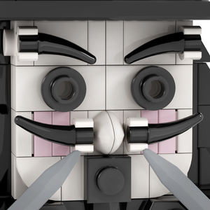 MOC7271 189 pièces <span class=keywords><strong>V</strong></span> pour <span class=keywords><strong>Vendetta</strong></span> Jouets pour enfants Collection DIY Blocs de construction d'anime Ensembles de jouets éducatifs pour enfants - Product Image 4