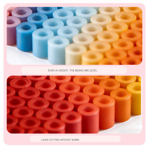 Venta Directa de Fábrica, Cuentas Fusibles Perler en Oferta, Múltiples Colores, Cuentas Mini de <span class=keywords><strong>2</strong></span>.6mm, Juguetes para Niños - Product Image 4