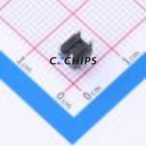 TS4565CJ 250gf 009 Tactile Switch Through hole Component (THT) Switch Single Pole Single Throw Round Button 2.5N Through Hole - Product Image 2