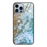 Étui de téléphone ultra-mince en verre marbre populaire pour Iphone 15 14 13 12 11 Pro Max Plus étui de téléphone Design fantaisie antichoc