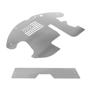 Plaque de protection pour Toyota Prius 583 mm x 462 mm en acier, protection du moteur, modèle 10-15, argent - Product Image 2
