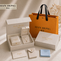Coffret Cadeau Magnétique Personnalisé pour Bijoux – Boîtes Écologiques avec Pochette et Carte de Remerciement – Vente en Gros de Boîtes à Bijoux