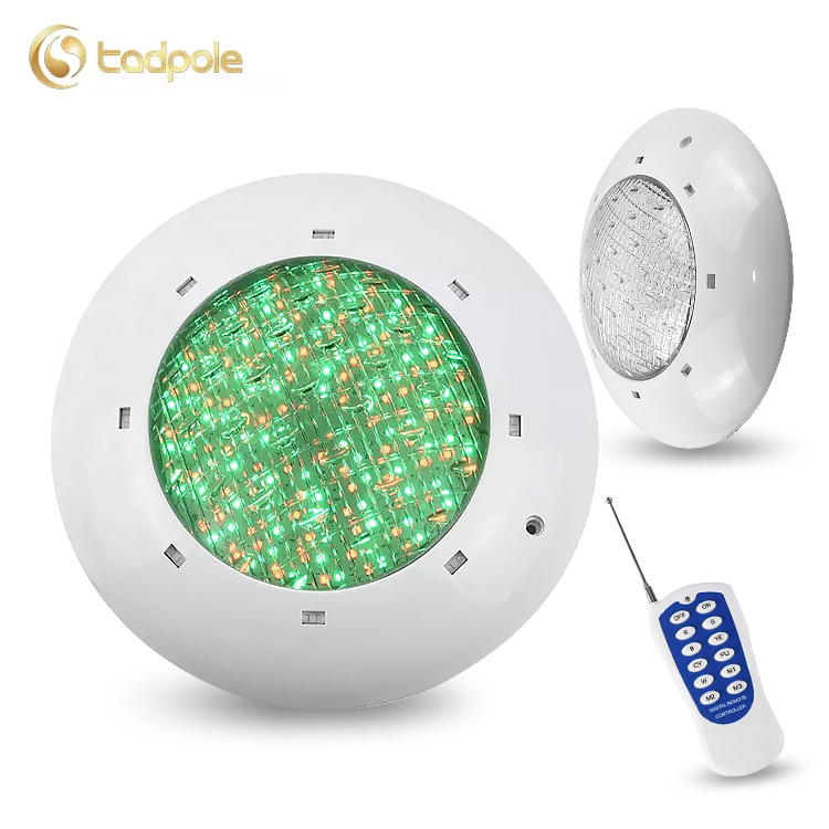 Tadpole Pool Lamp Ac 12V Surface Wall Mounted Abs Underwater Lighting Ip68 Waterproof 25W Rgb Swimming Pool Led Light