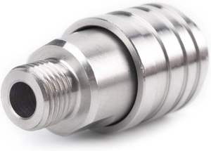 Raccord autobloquant NBT 1/4 pouce en acier inoxydable 301 femelle pour outil de lavage haute pression - Product Image 5