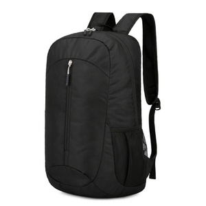 Sac à dos promotionnel en polyester imperméable de haute qualité, logo personnalisé imprimé, sacs à dos de sport pliables - Product Image 1