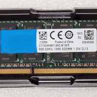 CT102464BF186D 8G DDR3L-1866 SODIMM 1.35V Mémoire pour ordinateur portable