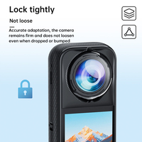 Installation facile Protection de lentille en verre trempé 10H pour Insta360 X5
