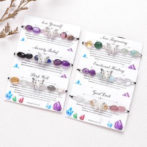 Natural Stone Bracelet Colorful Glass Beaded Peace of Mind Professional Experienced Exporter Fast Shipping - Product Image 2