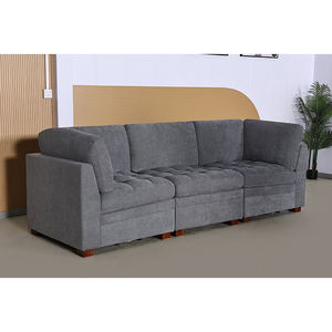 6 टुकड़े मॉड्यूलर सोफे खंड आधुनिक मुक्त संयोजन थोमास्विले डिजाइन - Product Image 2