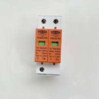 Parafoudre de protection basse tension TOMZN SPD DC 1000V 20KA~40KA 2P 2 pôles, dispositif de protection contre les surtensions TZG4-PV PBT/Nylon/VDR certifié CE