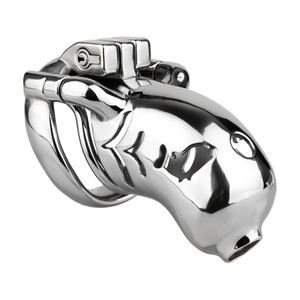 Wholesale Male Chastity Device Male Chastity Cage Stainless Steel Cock Cage BDSM <b>Toys</b> Sex <b>Toys</b> <b>for</b> <b>Men</b> - Product Image 1