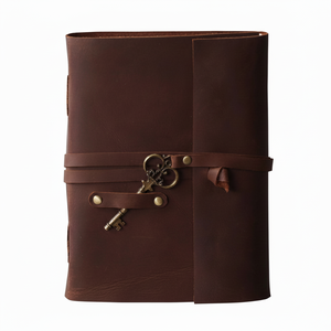 Élégant tapis vintage en coton antique fait à la main en cuir véritable porte-clés nouveauté et décoration de maison créative - Product Image 1