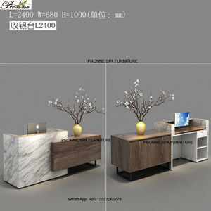Semplice e moderno custom made salone di bellezza reception/<span class=keywords><strong>bar</strong></span> contatore - Product Image 3