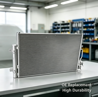 Ensemble de condenseur de climatisation en aluminium, pièce de rechange adaptée au S56 EQ EV ICAR03, radiateur de climatisation à haute dissipation thermique