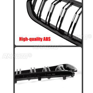 1 Par de Rejillas Delanteras para BMW Z4 2019-2024 G29 Roadster M40i SDrive 25i, Rejilla de Riñón Negra Brillante, Rejillas para Parachoques Delanteros - Product Image 6