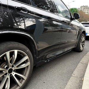 สปอยเลอร์ข้าง AMP-Z สีดำพ่นเงา ลายคาร์บอนไฟเบอร์ ผิวด้าน สำหรับ BMW X5 F15 M Sport ปี 2014-2018 ชุดแต่งตัวถัง - Product Image 3