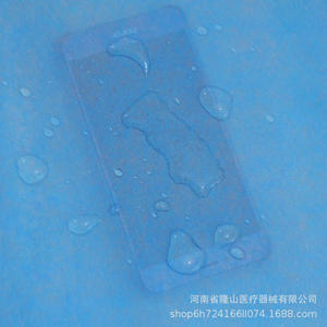 Draps de lit médicaux jetables Hongran, stériles, non tissés, à usage unique, 50x60, 80x150, 80x160, 80x200, 100x200, bleus - Product Image 3