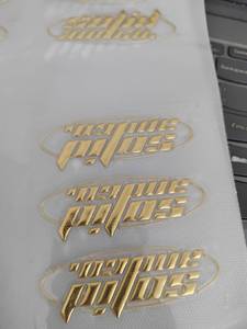 Imprimante d'étiquettes 3D personnalisées, TPU souple, TPU gaufré 3D, transfert thermique, logo personnalisé floqué, patch TPU chromé - Product Image 3