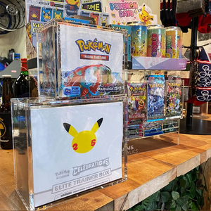 Étui de présentation en acrylique moderne et écologique avec couvercle magnétique, fermeture personnalisée, protection UV, lot de 36 pour boosters Pokémon <span class=keywords><strong>anglais</strong></span> - Product Image 3