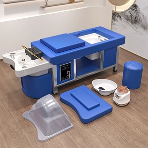 Professional Hair Salon Washing Head Spa Bed Electric Heating Water Treatment Wash Basin Shampoo Bed Thai Massage - Product Image 4