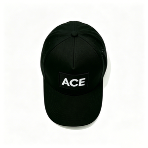 หมวกเบสบอลแบบยูนิเซ็กซ์ เจาะรูด้วยเลเซอร์ ปักโลโก้ ACE ได้ตามสั่ง แห้งเร็ว ระบายอากาศดี เหมาะสำหรับกีฬากอล์ฟ ปรับขนาดได้ ใช้งานกลางแจ้ง ผลิตจากโพลีเอสเตอร์ 100% - Product Image 3