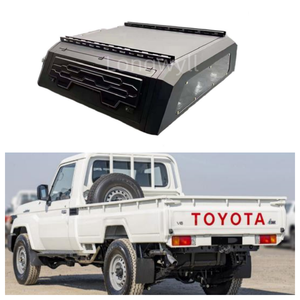 ฝากระโปรงท้ายรถบรรทุกแบบม้วนได้พอดีตัวกันน้ำกันขโมยฝาปิดลูกกลิ้งกระบะสำหรับ Toyota LC79 <span class=keywords><strong>Single</strong></span> <span class=keywords><strong>Cab</strong></span> - Product Image 1