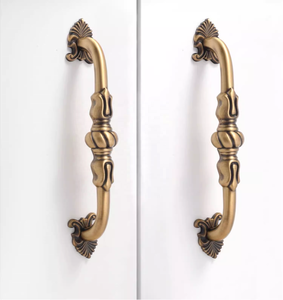 Schlussverkauf solide retro <span class=keywords><strong>vintage</strong></span> antik Messing-Schrankgriff Küchenschublade Knöpfe und Reißer - Product Image 4